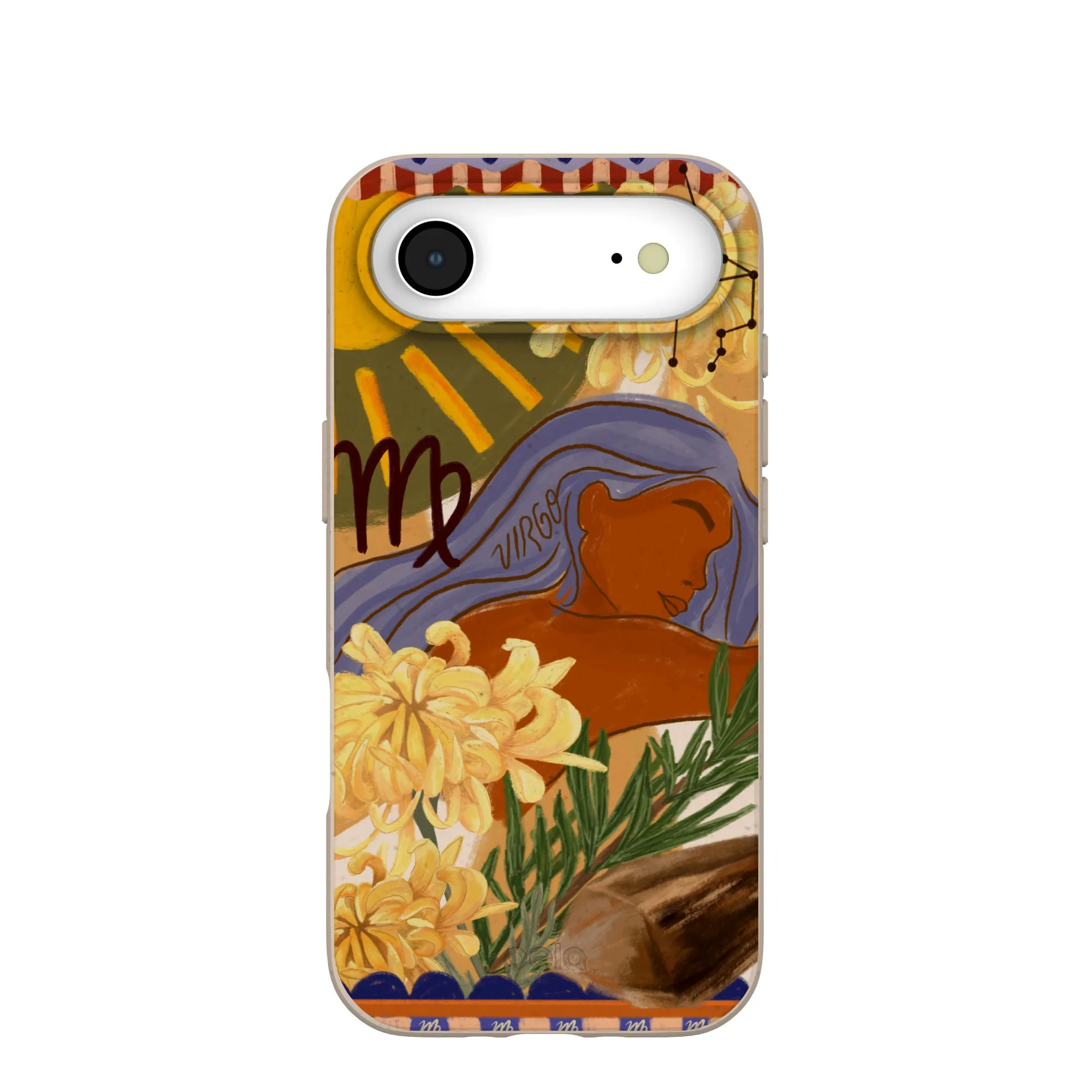 Seashell Virgo Goddess iPhone Air Case Colorful Finish Rugged Edge