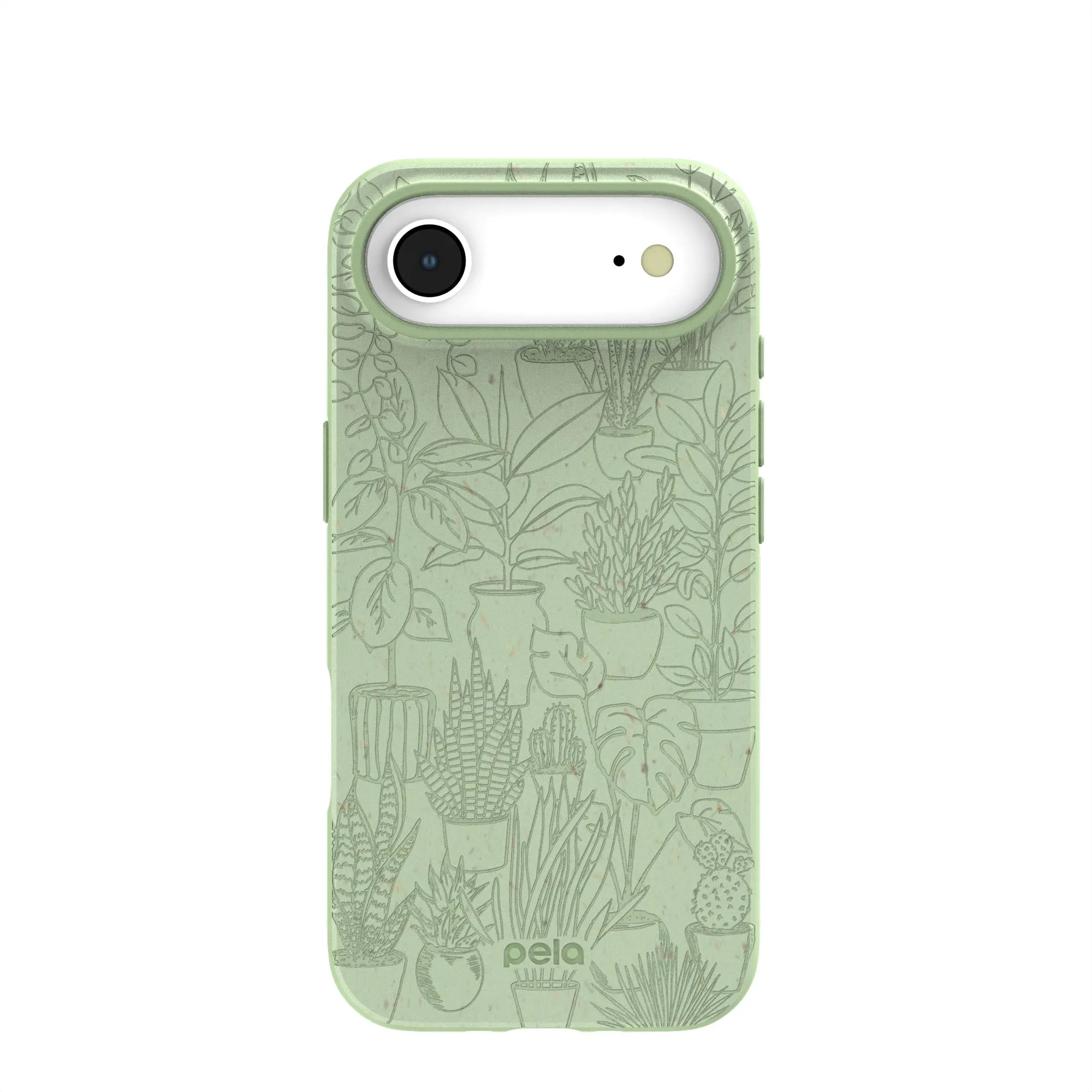 Rugged Pattern Texture Sage Green Green Oasis iPhone Air Case