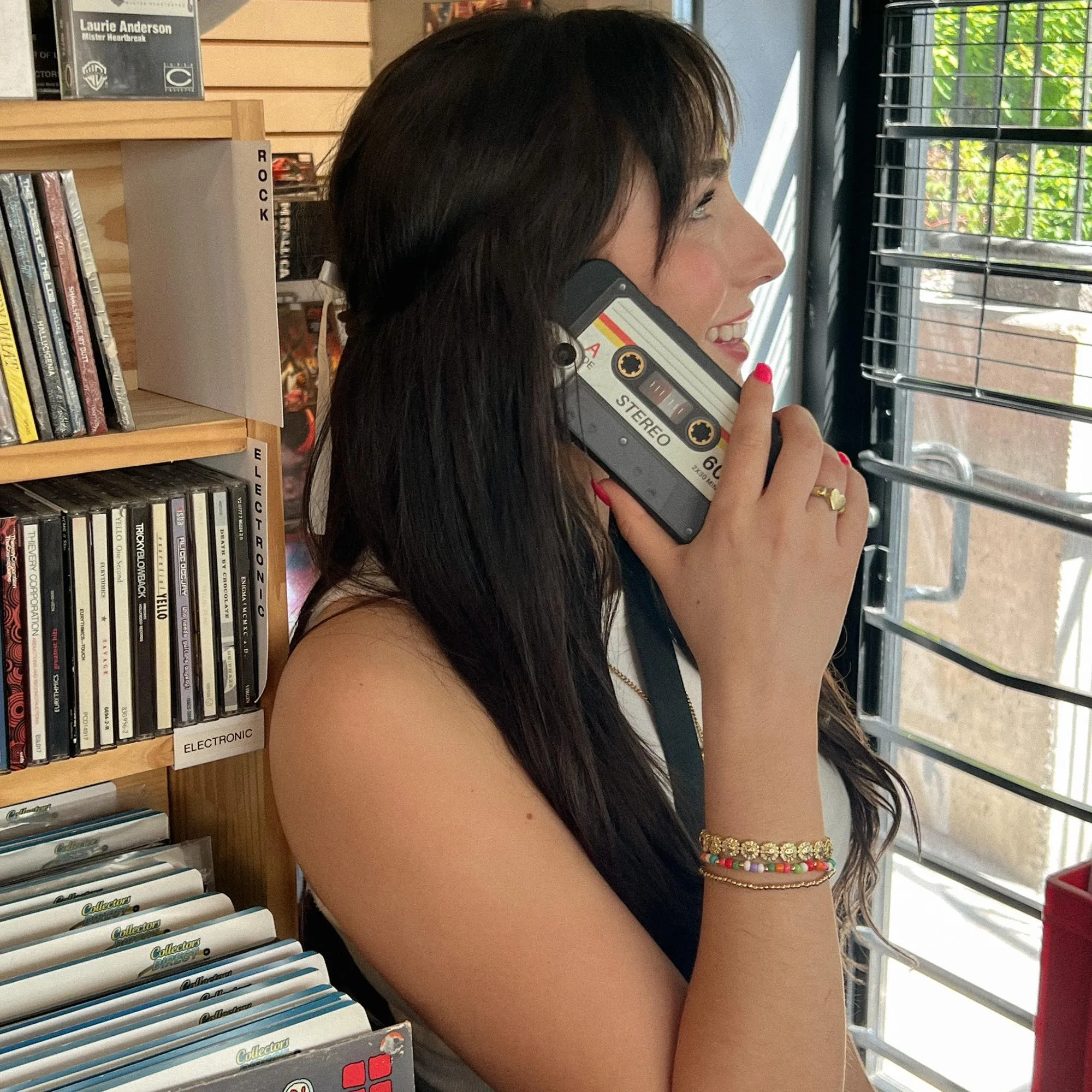 Black Cassette iPhone Air Case Heat resistant Enhanced grip