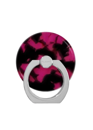 Phone Desk Spin Raspberry Tortoise Shell Adhesive Phone Ring Stand