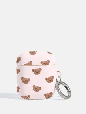 Soft Smooth Shell Teddy AirPods Case