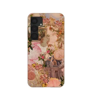 Minimal Protection Hybrid Edge Seashell Rococo Romance Samsung Galaxy S25 Case