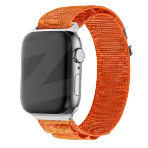Premium Material Classic Smooth Texture Bandz Apple Watch Alpine Strap (Orange)