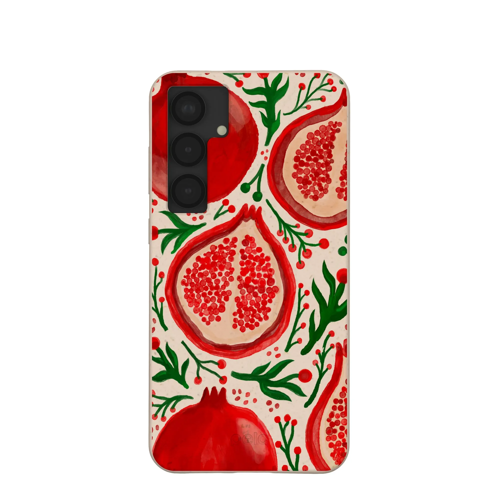 Seashell Pomegranate Cheer Samsung Galaxy S25 (Plus) Case Elegant Craft Handheld device