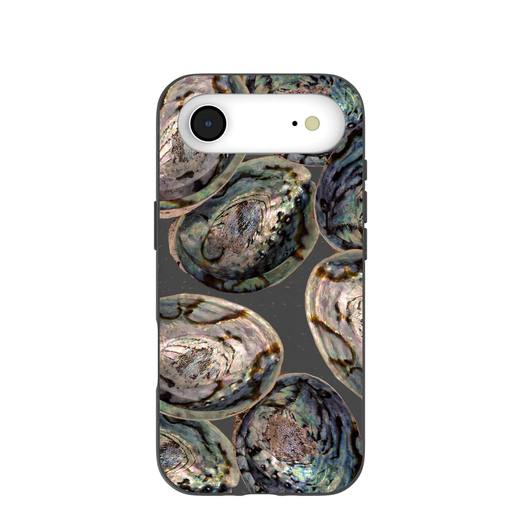 Smooth Texture Black Abalone Shells iPhone Air Case