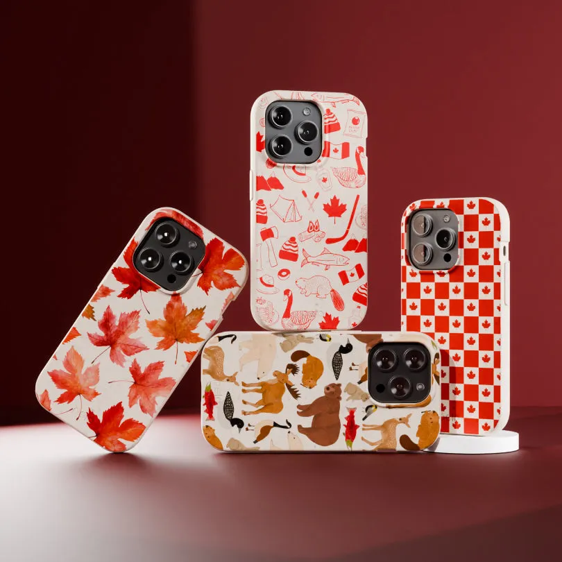 Seashell Canadian Flag iPhone Air Case Premium Protection Everyday Use