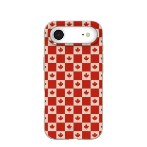 Minimal Style Pocket Size Seashell Canadian Flag iPhone Air Case