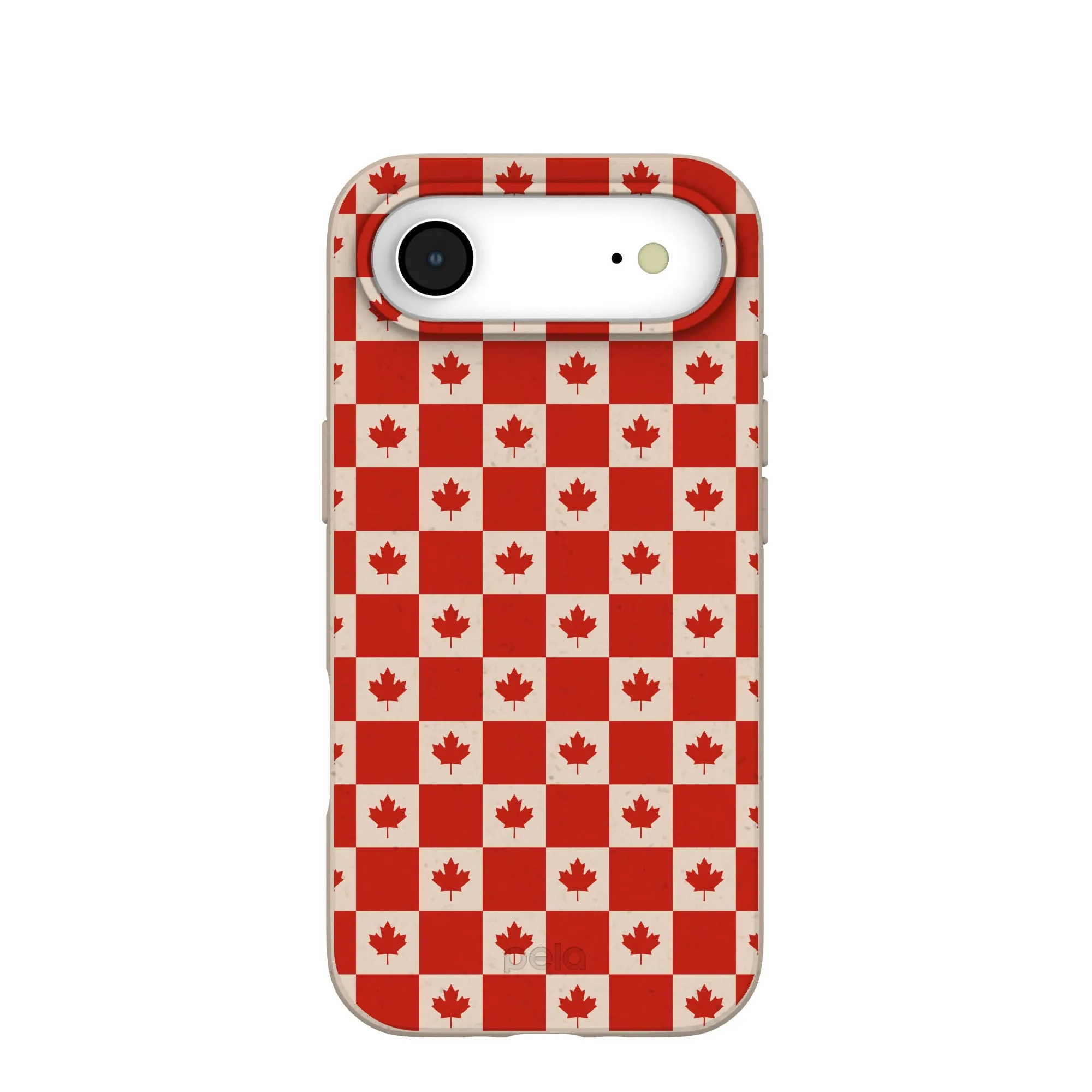 Minimal Style Pocket Size Seashell Canadian Flag iPhone Air Case