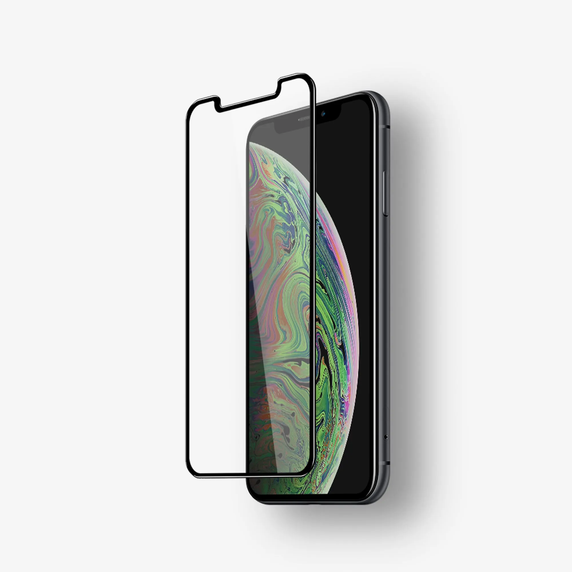 Screen Guard Max Ultra Screen Safety Max NanoArmour 3D Best Screen Protector for iPhone XS / X Edge-to-Edge