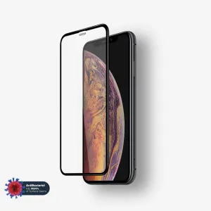 NanoArmour 3D Screen Protector for iPhone X / XS Antimicrobial Edge-to-Edge Gaming Screen Guard shatterproof