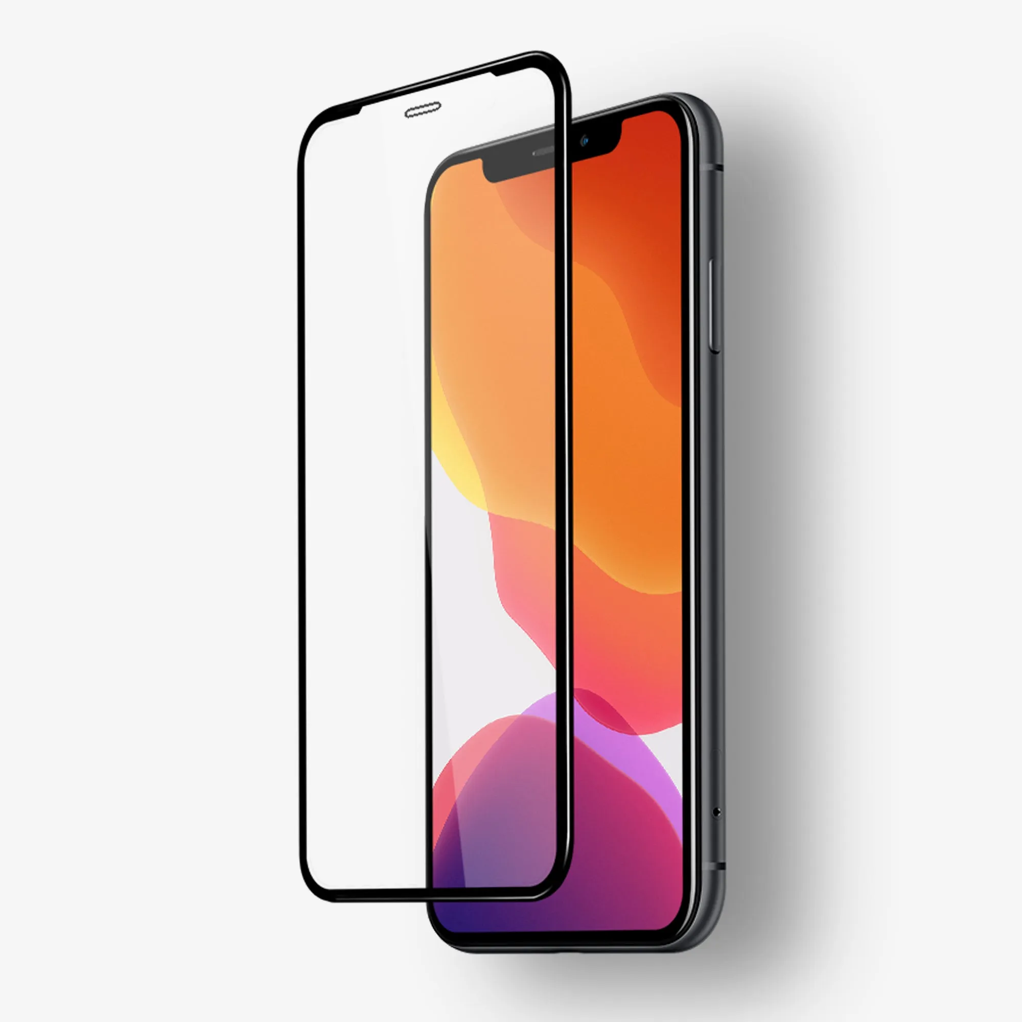 Silicone Coating NanoArmour for iPhone 11 Pro Max Anti-Glare Screen Protector