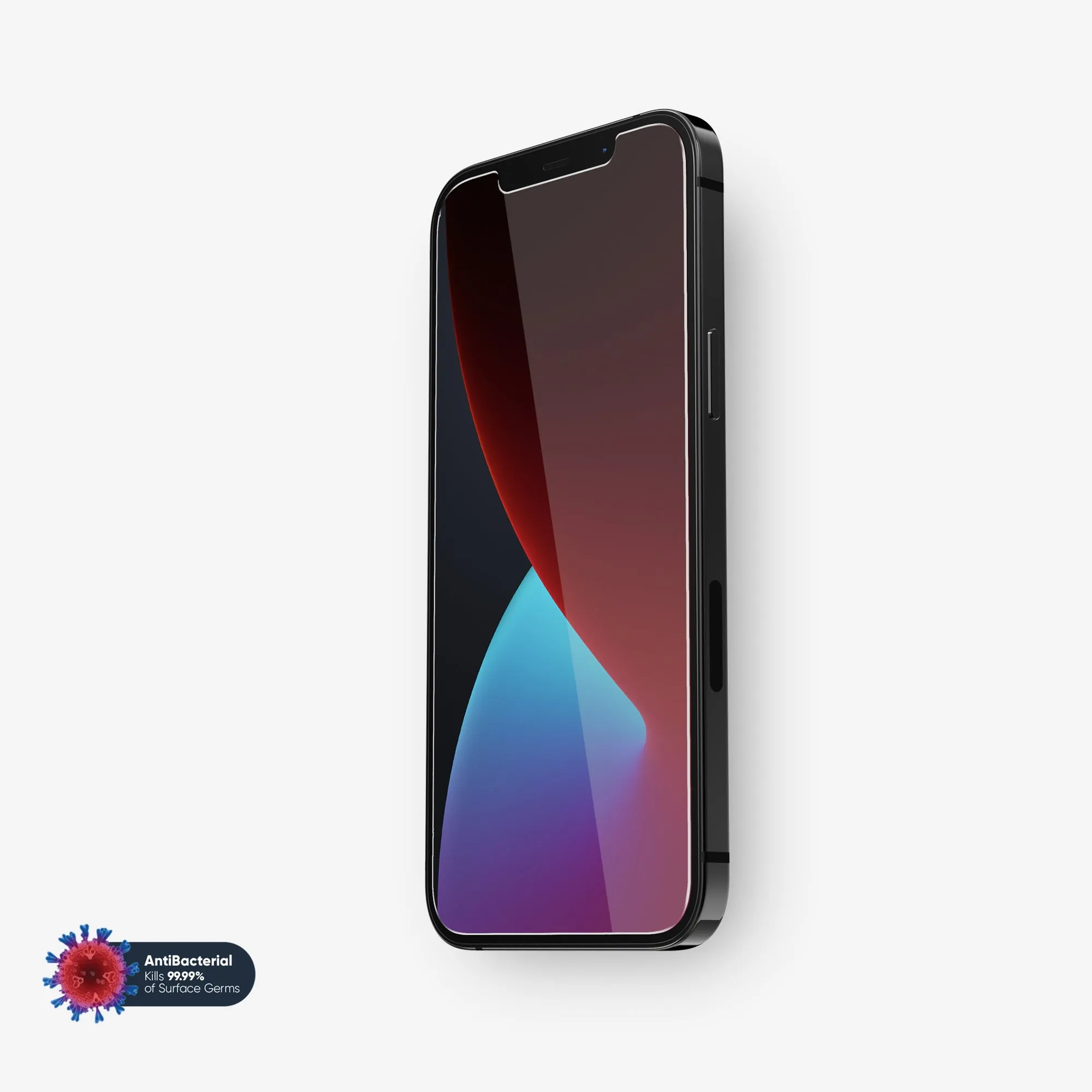 Screen Protector Ultra Plus Anti Fingerprint Shield NanoArmour for iPhone 12 Pro Best Screen Protector Antimicrobial Case Friendly