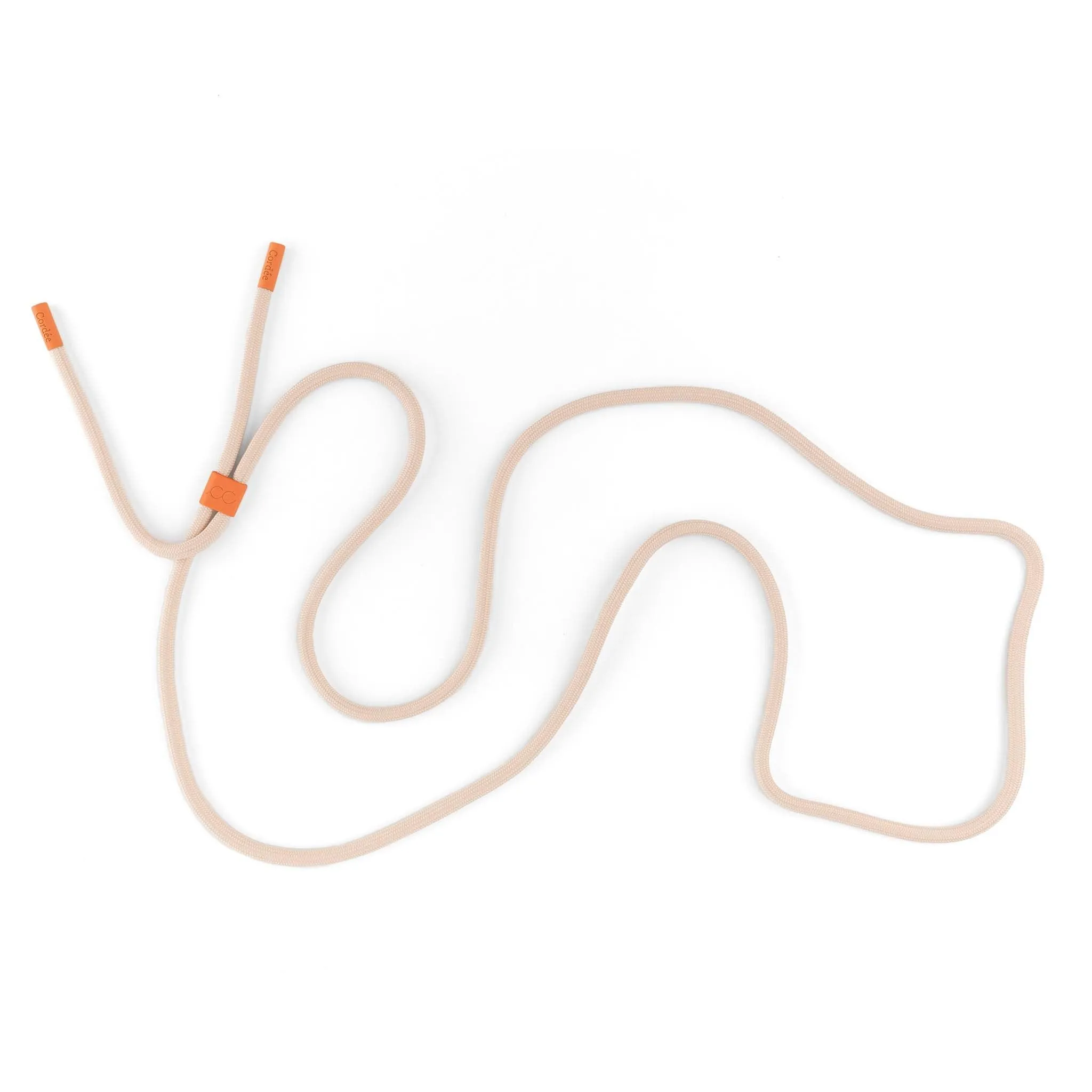 Skating Elastic Band Gear Noah Phone Strap Beige