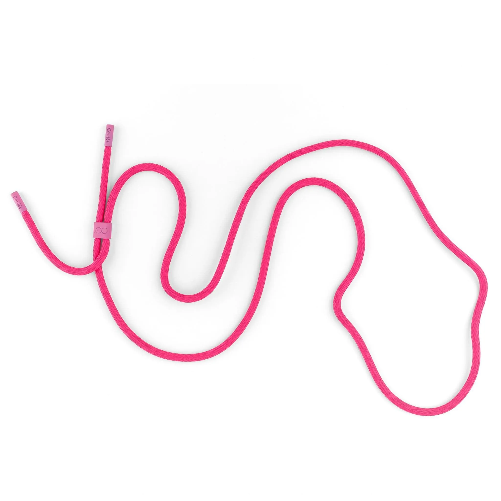 Noah Phone Strap Neon Pink Festival Accessory Indoor Use