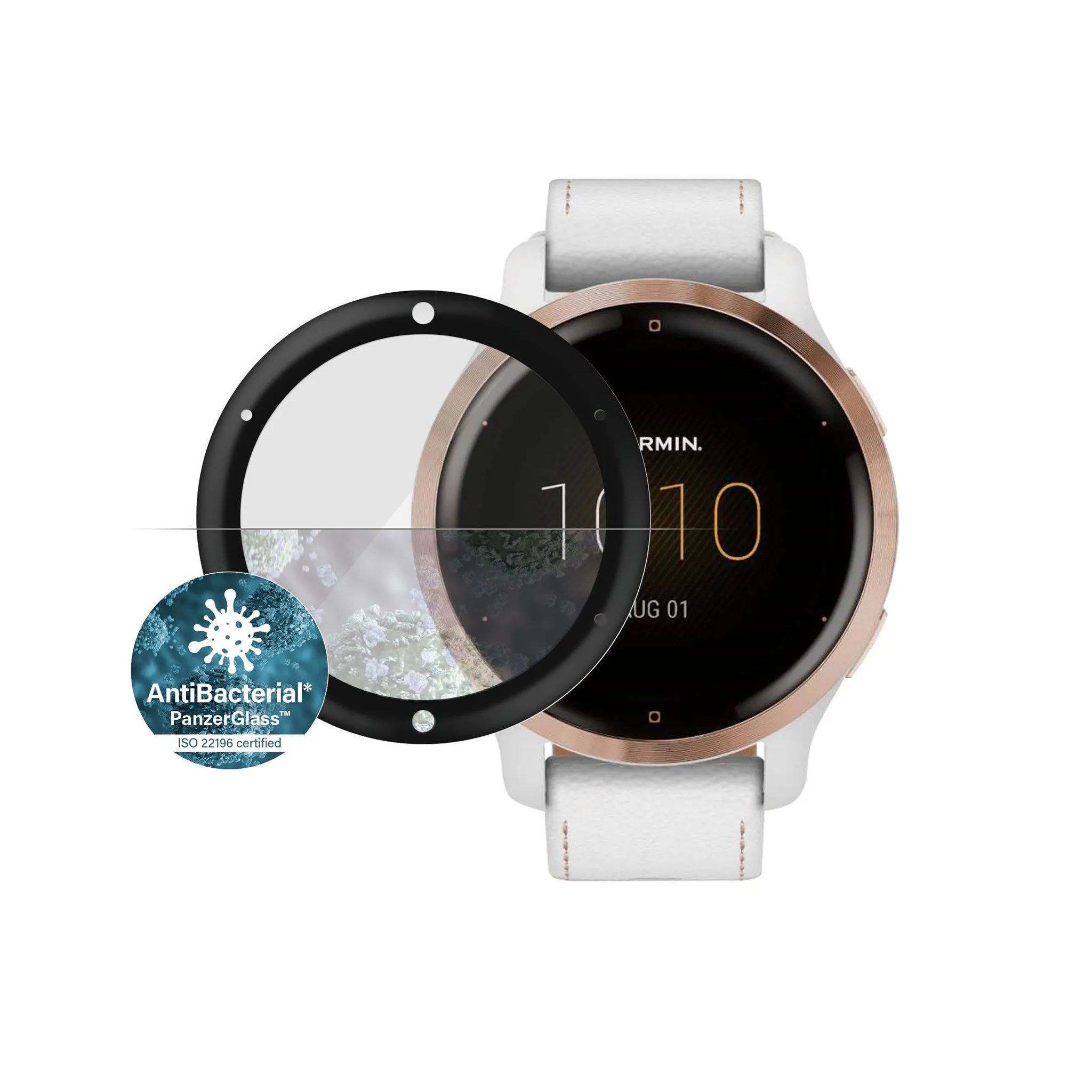 Screen Guard Max Elite PanzerGlass? Garmin Venu 2S | Vivoactive 4s | Screen Protector Glass