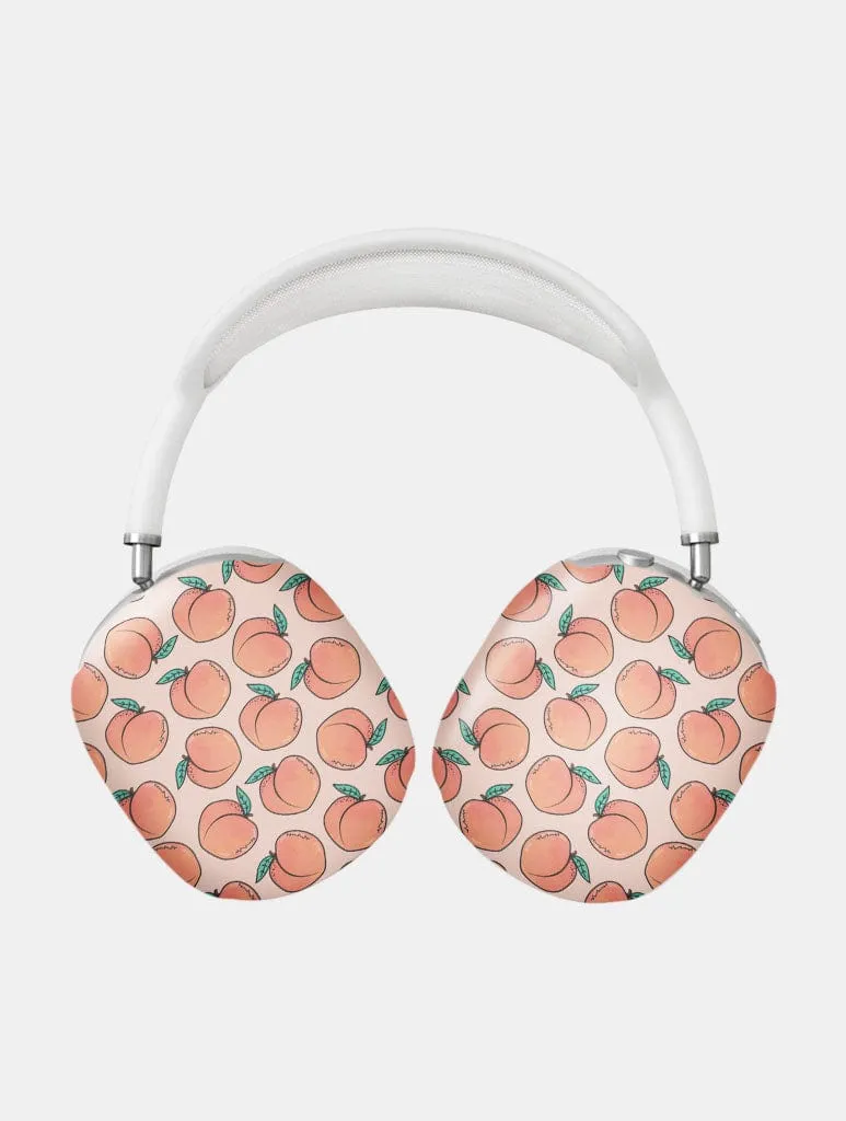 Durable Smooth Finish Peachy AirPods Max Case in Matte