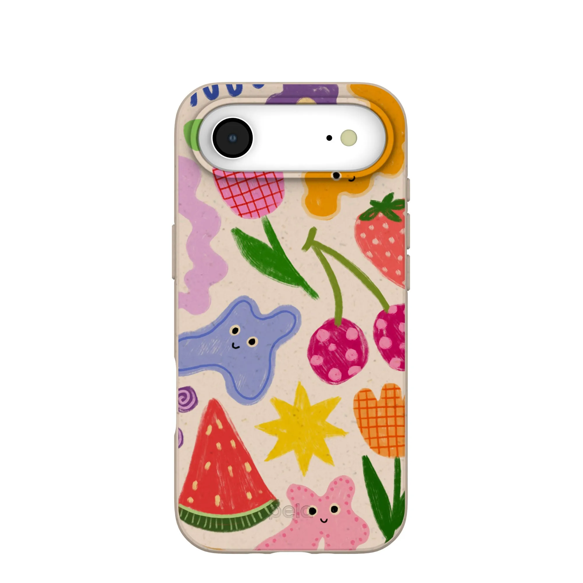 Seashell Whimsy Shapes iPhone Air Case Durable Finish Layer