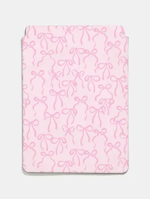ergonomic pad holder Pink Bows Tablet Sleeve