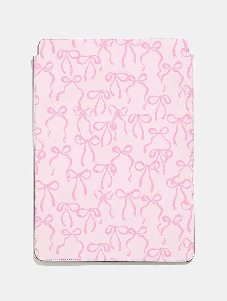 ergonomic pad holder Pink Bows Tablet Sleeve