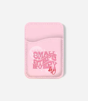 Small Steps Everyday Phone Wallet Elegant Magnetic Wallet