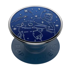 Pop Socket Trendy Accessory Twist Lite Grip Polished Enamel Mandalorian PopGrip