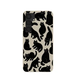 London Fog Night Meowers Samsung Galaxy S25 (Plus) Case Smooth Fit