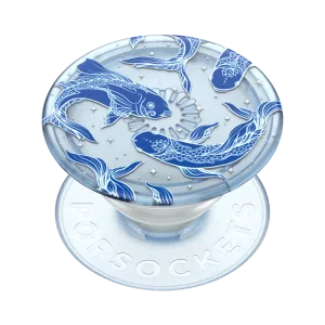 Snap Easy Grip Translucent Cosmic Koi PopPlant PopGrip