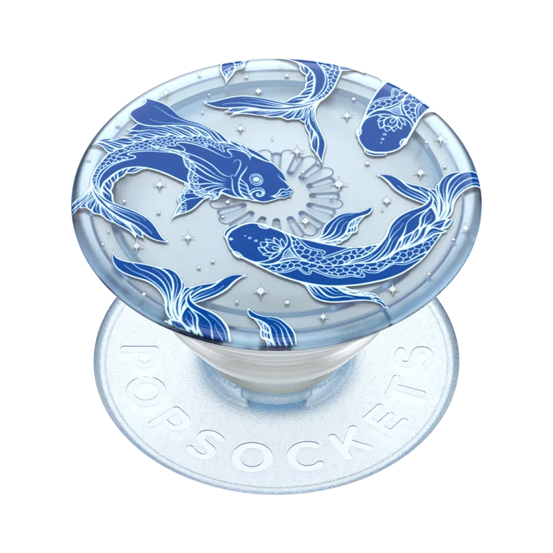 Snap Easy Grip Translucent Cosmic Koi PopPlant PopGrip