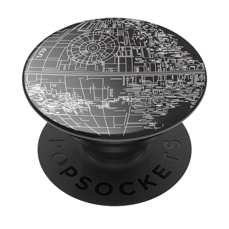Aluminum Death Star PopGrip Flex Ultra Grip Hero One Grip