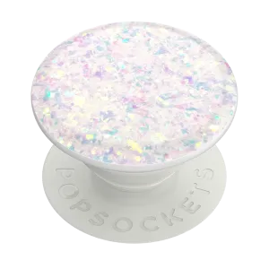 Iridescent Confetti White PopGrip Grip Slide Max Flex Trio Grip