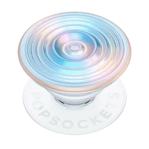 Pop Socket Social Media Ripple Opalescent Blue PopGrip