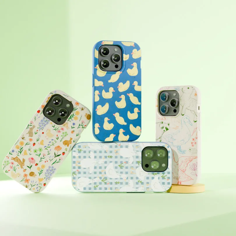 Artistic Design Protective cover Powder Blue Blooming Quackers iPhone Air Case