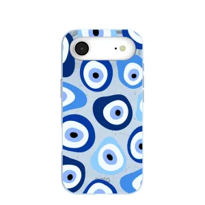 Classic Finish Powder Blue Evil Eye iPhone Air Case