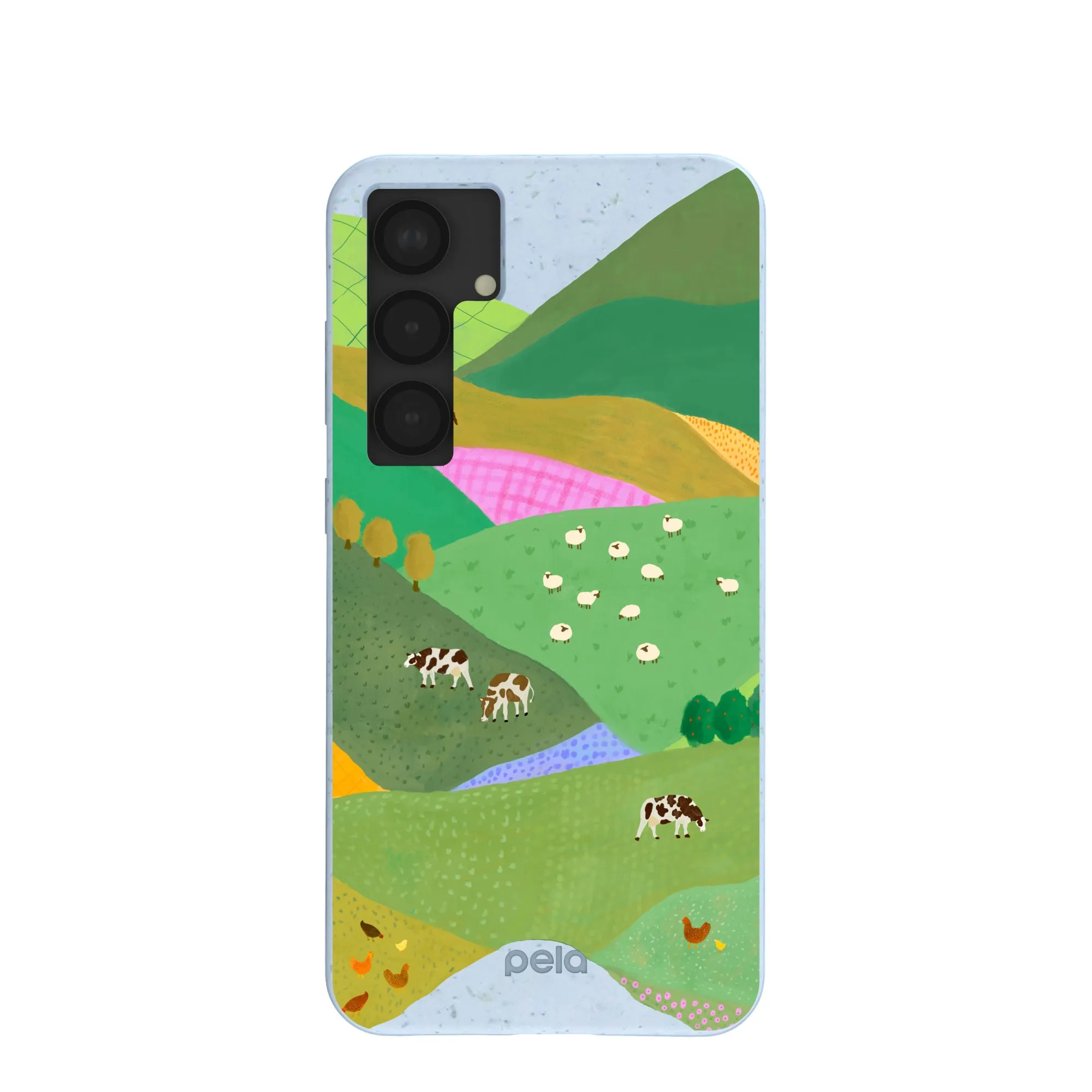Urban Style Powder Blue Farm Tales Samsung Galaxy S25 (Plus) Case