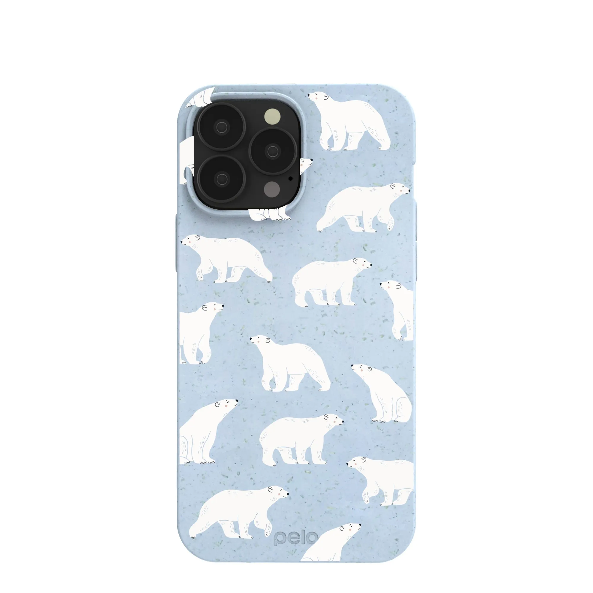 Sleek Build Daily Style Powder Blue Ice Bears iPhone 13 Pro Max Case
