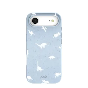 Powder Blue Lil Dinos iPhone Air Case Luxury Texture Flexible Pattern Layer