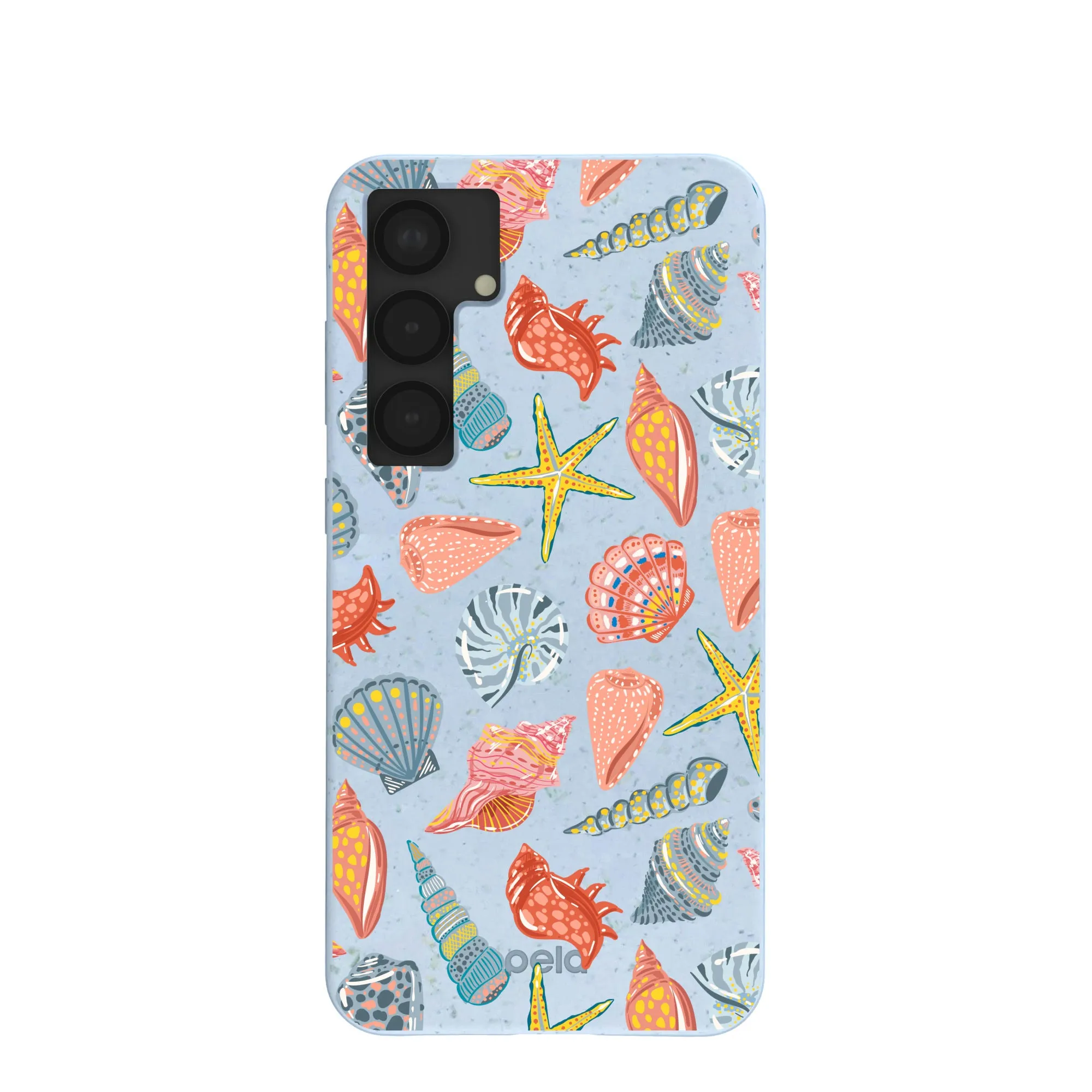 Stylish Detailing Powder Blue Mermaid Finds Samsung Galaxy S25 (Plus) Case