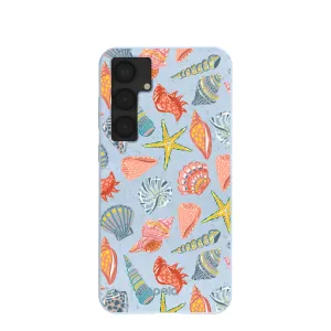 Stylish Detailing Powder Blue Mermaid Finds Samsung Galaxy S25 (Plus) Case