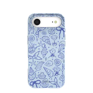 Powder Blue Ocean Charms iPhone Air Case Light Form Everyday Carry