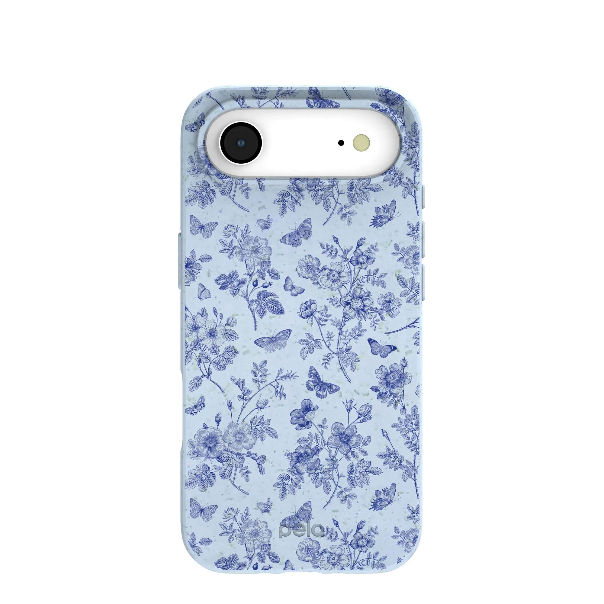 Powder Blue Porcelain iPhone Air Case simple design