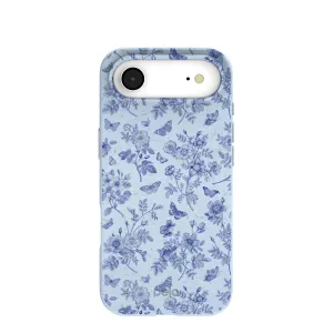 Powder Blue Porcelain iPhone Air Case simple design
