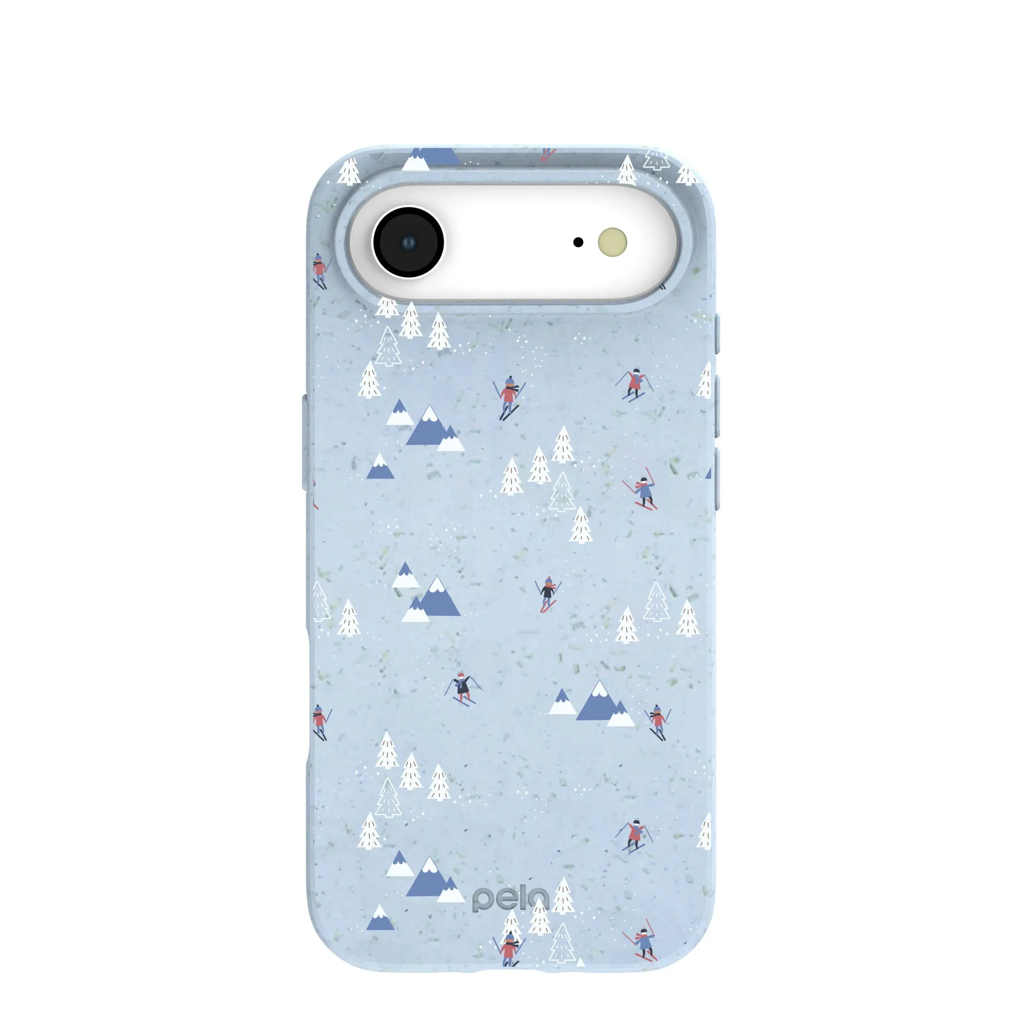 Powder Blue Ski Pass iPhone Air Case Everyday Accessory Impact Guard