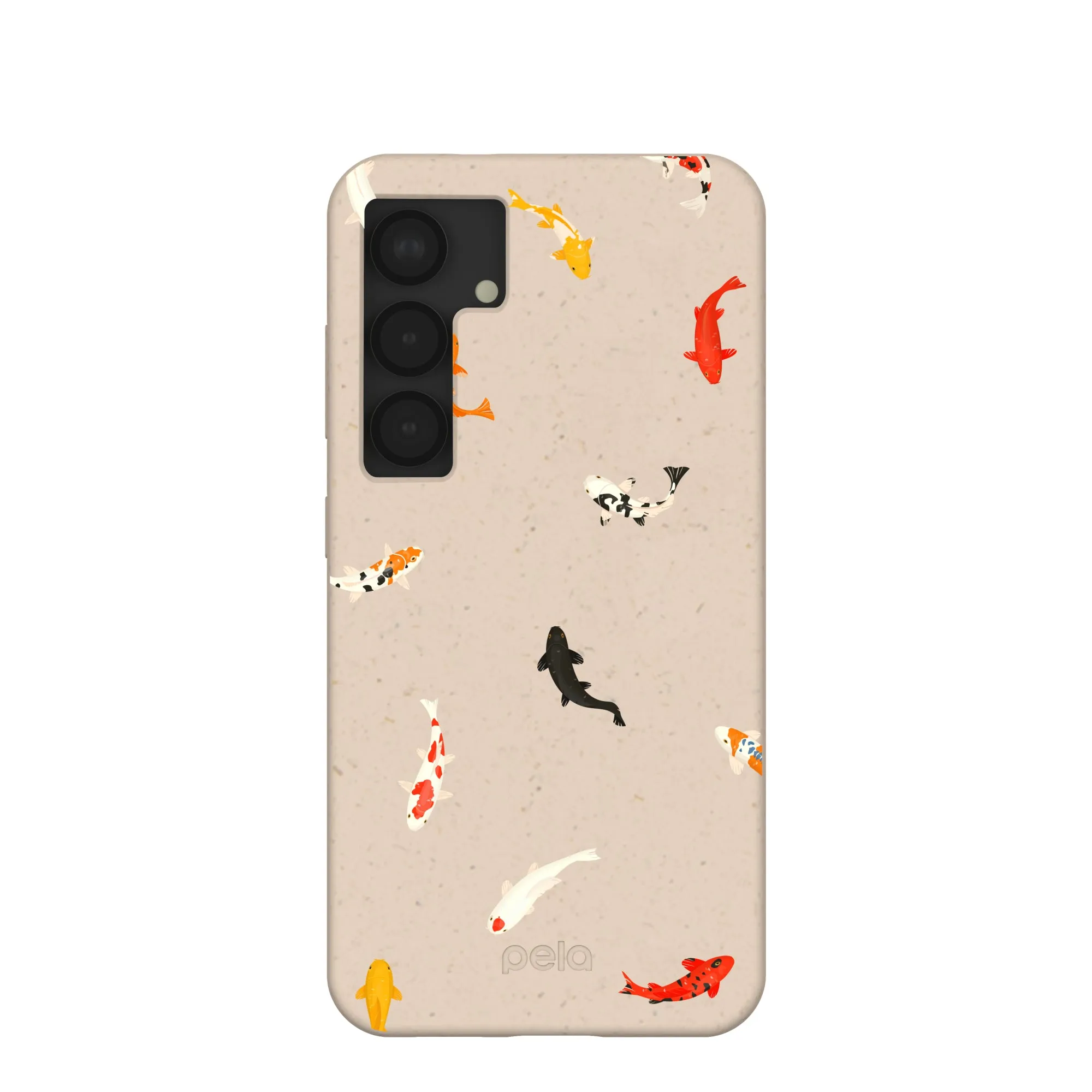 Light Build Seashell Lil Koi Samsung Galaxy S25 Case