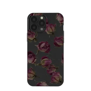 Everyday Look Black Dried Rosebuds iPhone 13 Pro Max Case