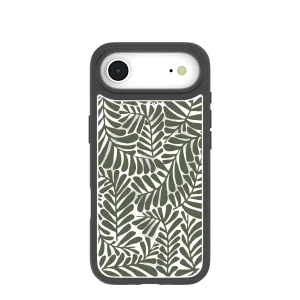 Clear Fern Dreams iPhone Air Case With Noir Ridge (MagSafe included) Flexible Detail Design Comfort Edge