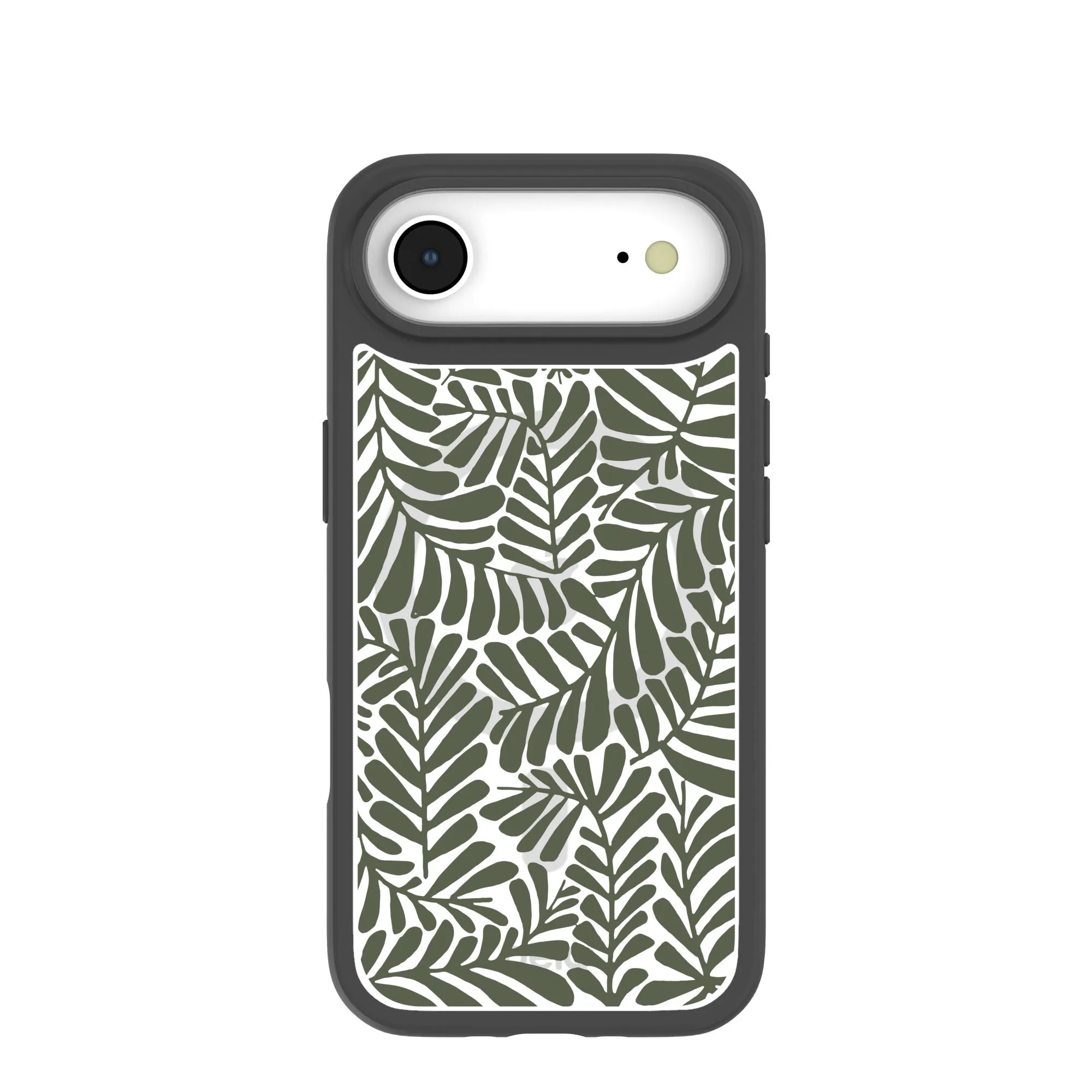 Clear Fern Dreams iPhone Air Case With Noir Ridge (MagSafe included) Flexible Detail Design Comfort Edge