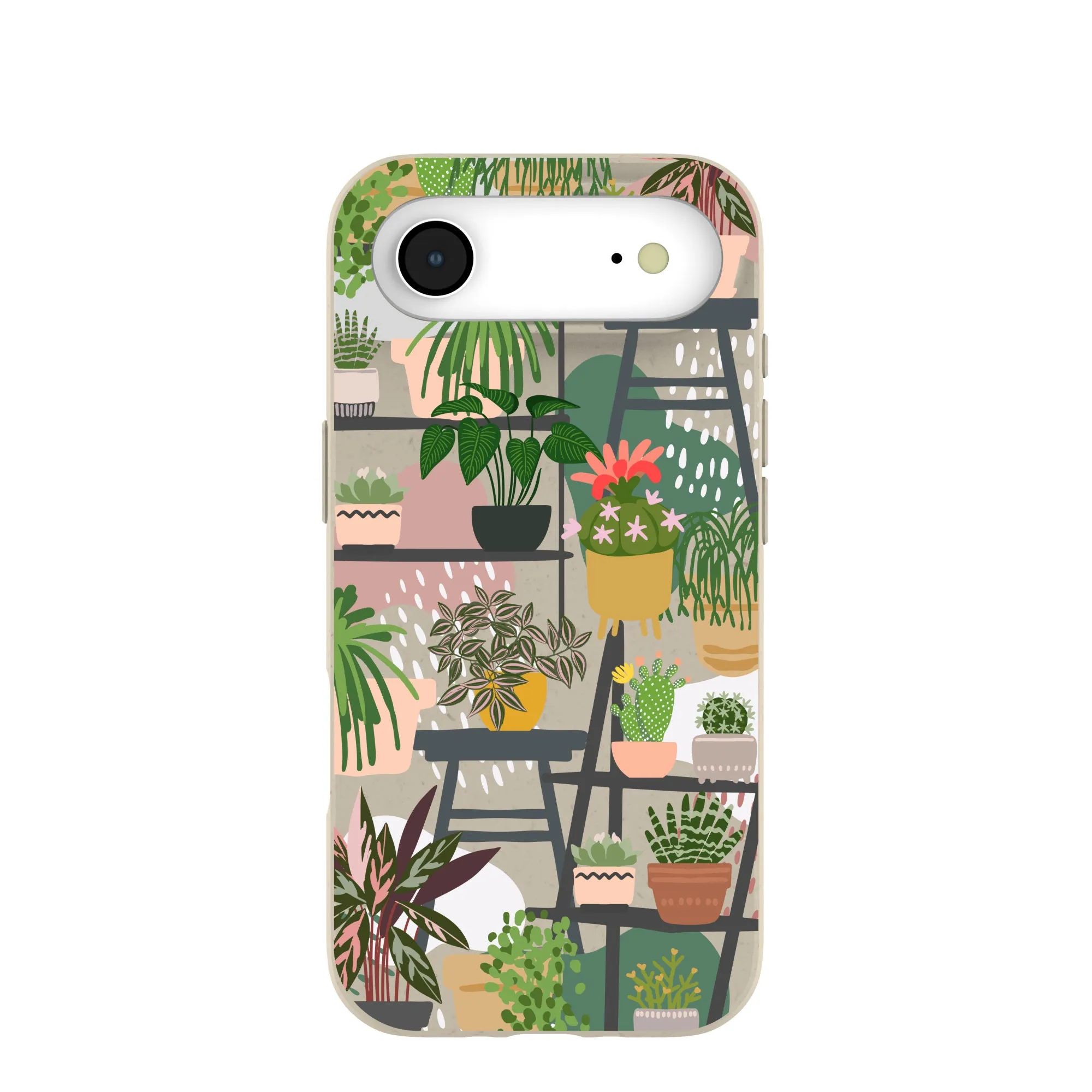 Comfort Edge Texture Stylish frame London Fog Botanical Oasis iPhone Air Case