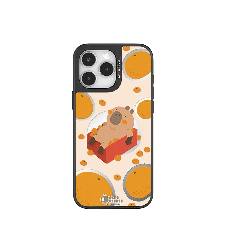 Orange Capybara Unijoy Fashion Look Modern Design Texture