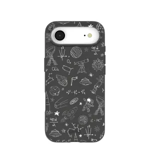 Black Astronomy iPhone Air Case Comfort grip design