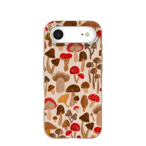 Seashell Shroomy Days iPhone Air Case Hybrid Finish Texture